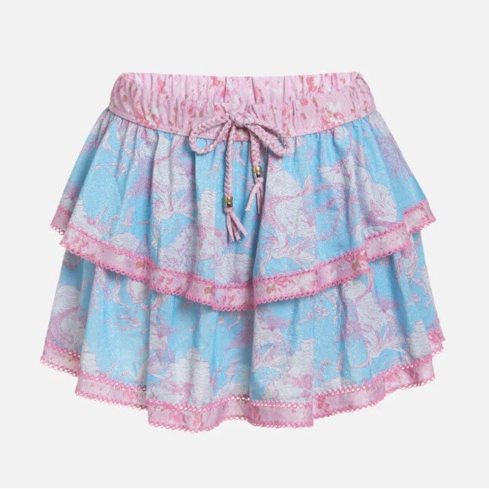 Loveshackfancy x Hurley Tiered Under the Sea Skirt